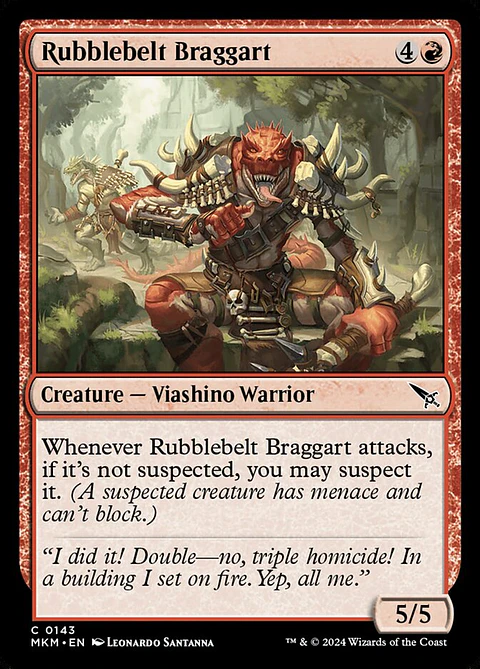 Rubblebelt Braggart - MKM - C 