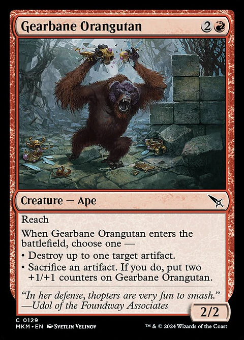 Gearbane Orangutan - MKM - C 