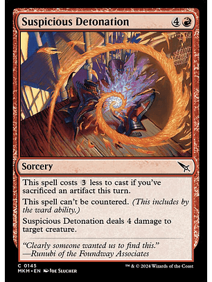 Suspicious Detonation - MKM - C 