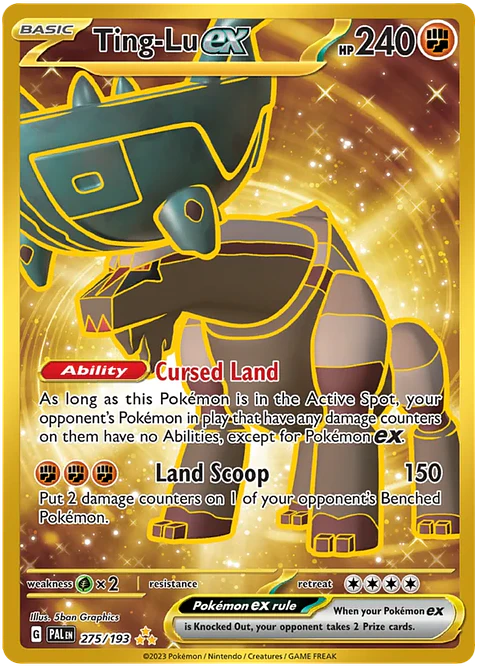 Ting-Lu ex - 275/193 - Gold Secret Rare