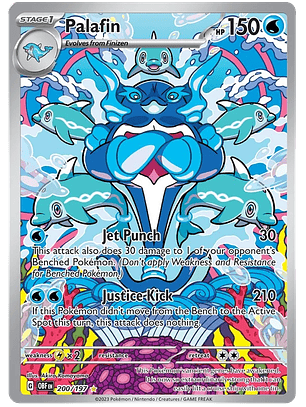 Palafin - 200/197 - Illustration Rare