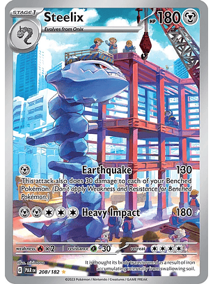 Steelix - 208/182 - Illustration Rare