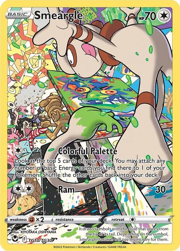 Smeargle - TG10/TG30 - Holo Rare 1