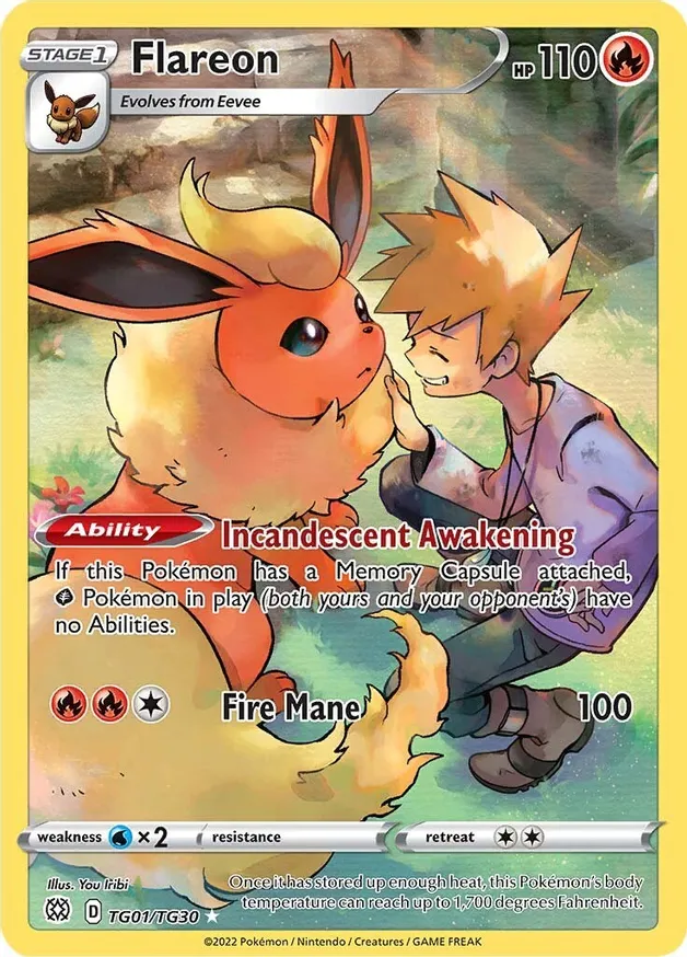 Flareon - TG01/TG30 - Holo Rare 1