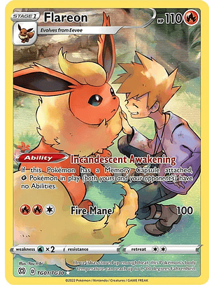 Flareon - TG01/TG30 - Holo Rare