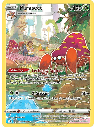 Parasect - TG01/TG30 - Holo Rare
