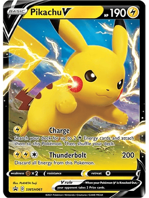 Pikachu V - SWSH061 - Promo