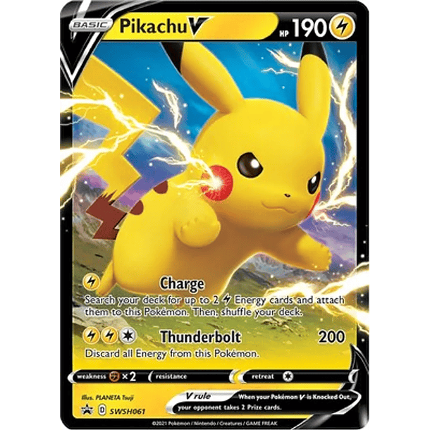 Pikachu V - SWSH061 - Promo