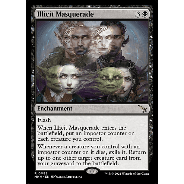 Illicit Masquerade - MKM - R 