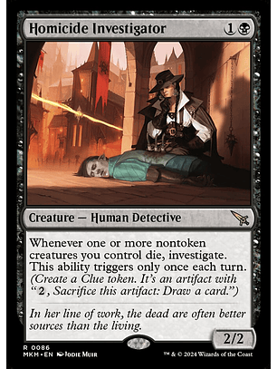 Homicide Investigator - MKM - R 