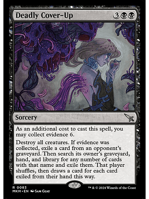 Deadly Cover-Up - MKM - R 