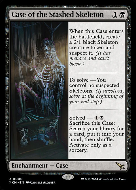 Case of the Stashed Skeleton - MKM - R 