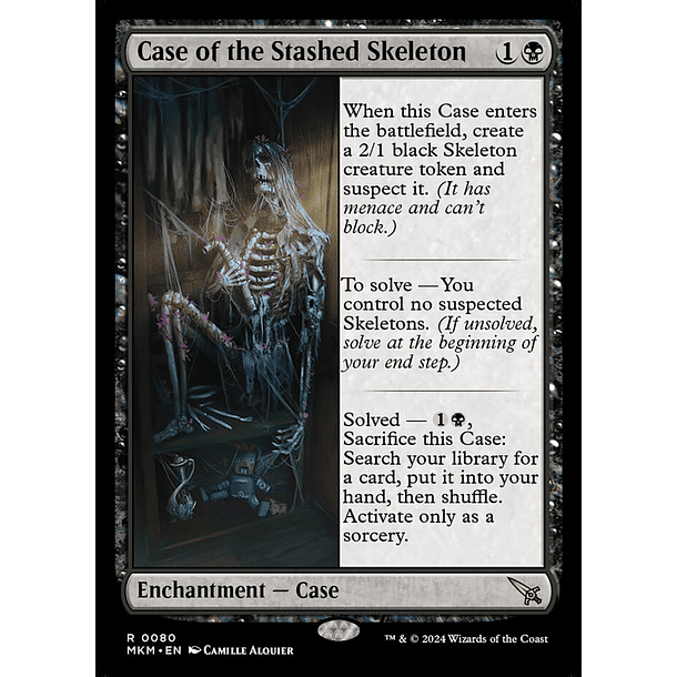 Case of the Stashed Skeleton - MKM - R 