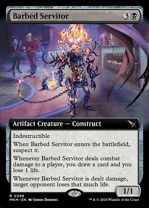 Barbed Servitor - MKM - R 