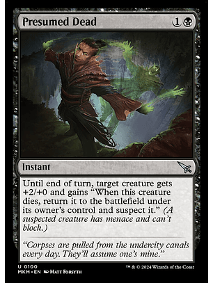 Presumed Dead - MKM - U 