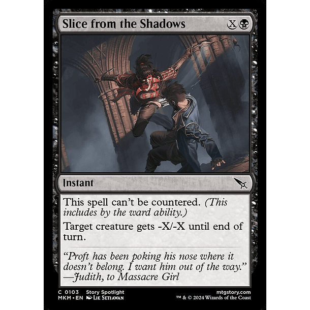 Slice from the Shadows - MKM - C  1
