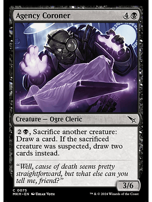 Agency Coroner - MKM - C 