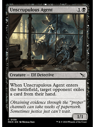 Unscrupulous Agent - MKM - C 