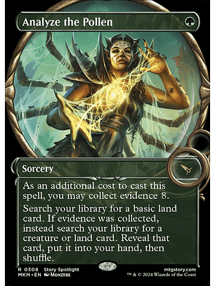 Analyze the Pollen - MKM - R 