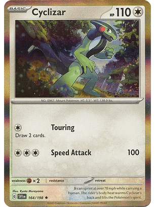 Cyclizar - 164/198 - Holo Rare