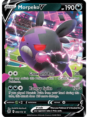 Morpeko V - 095/172 - Ultra Rare