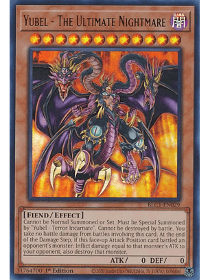Yubel - The Ultimate Nightmare - BLC1-EN029 - Ultra Rare