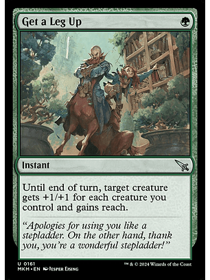 Get a Leg Up - MKM - U 