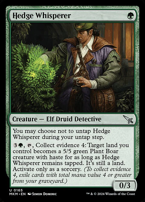 Hedge Whisperer - MKM - U