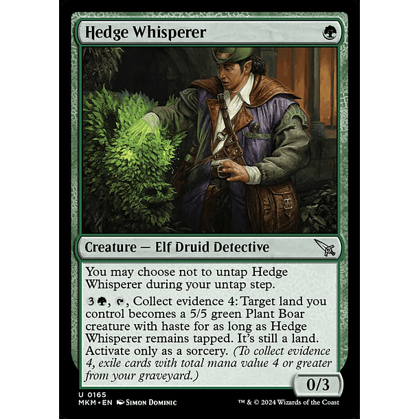 Hedge Whisperer - MKM - U