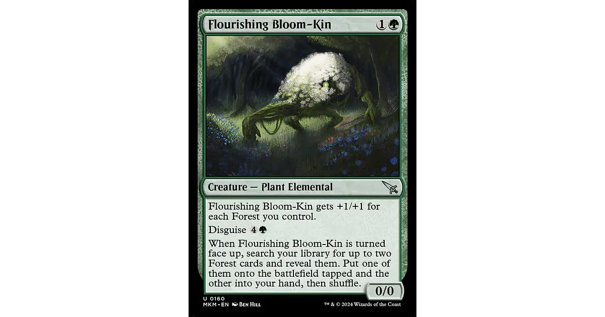 Flourishing Bloom-Kin - MKM - U