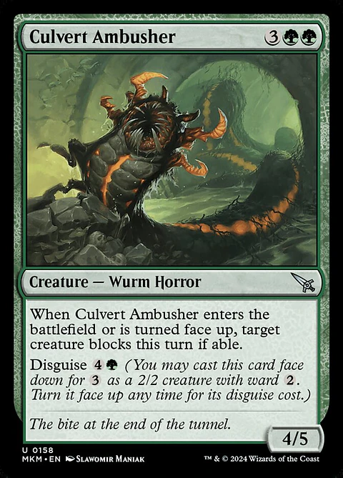 Culvert Ambusher - MKM - U 