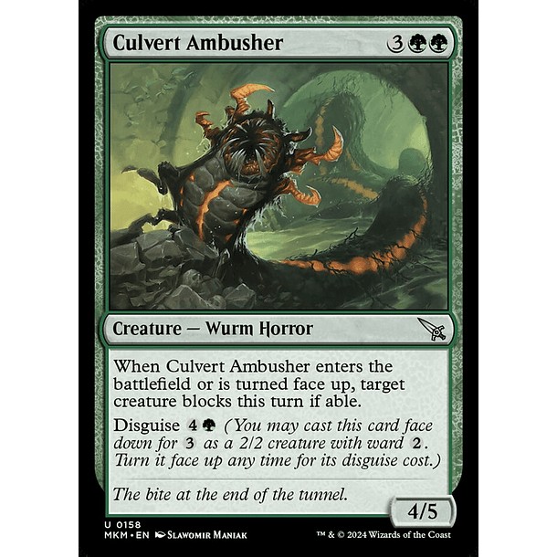 Culvert Ambusher - MKM - U  1