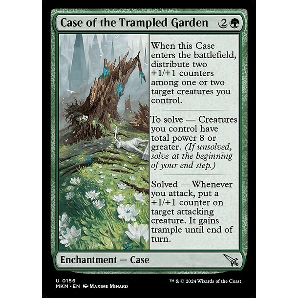 Case of the Trampled Garden - MKM - U 