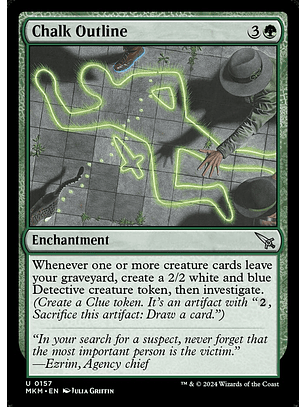 Chalk Outline - MKM - U 