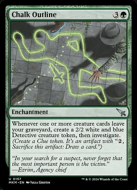 Chalk Outline - MKM - U 
