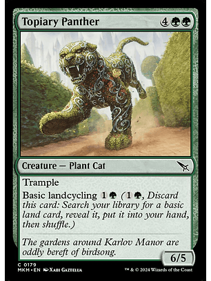 Topiary Panther - MKM - C 