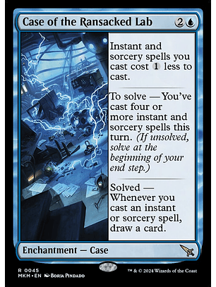 Case of the Ransacked Lab - MKM - R