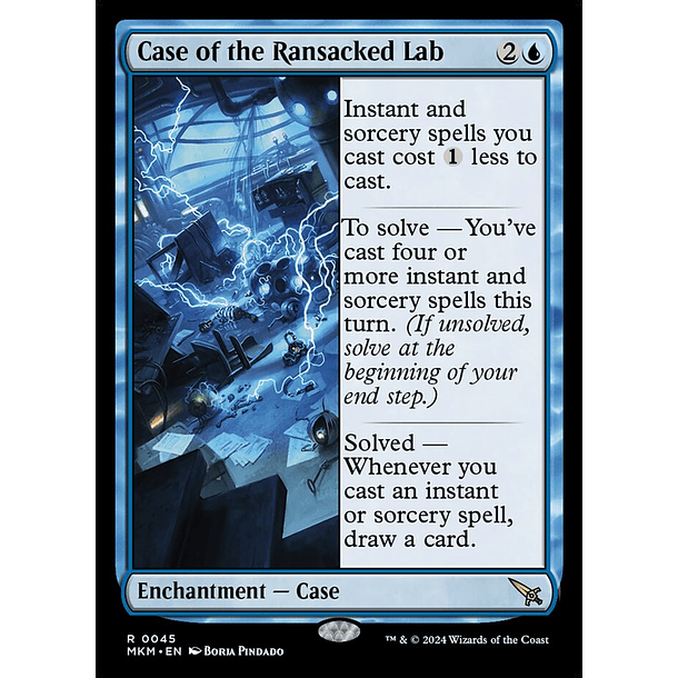 Case of the Ransacked Lab - MKM - R