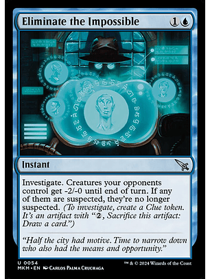 Eliminate the Impossible - MKM - U 