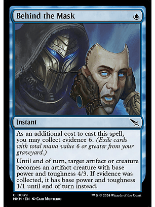 Behind the Mask - MKM - C 