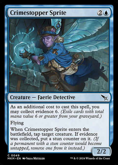 Crimestopper Sprite - MKM - C