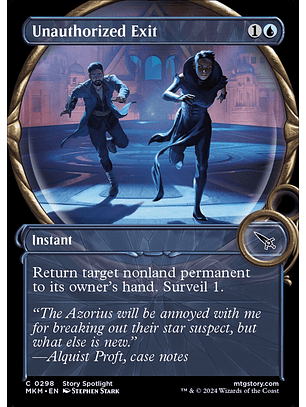 Unauthorized Exit - MKM - C 