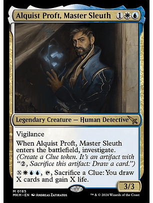 Alquist Proft, Master Sleuth - MKM - M