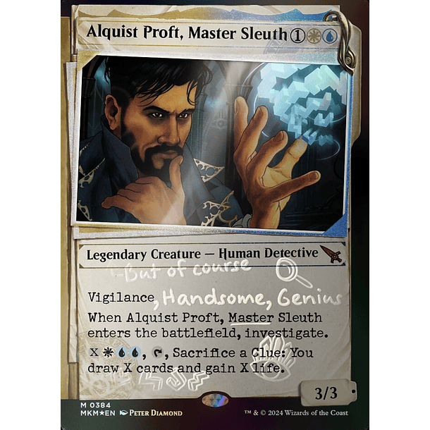 Alquist Proft, Master Sleuth - MKM - M 3