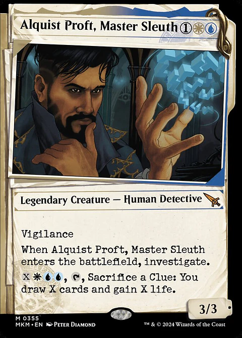 Alquist Proft, Master Sleuth - MKM - M