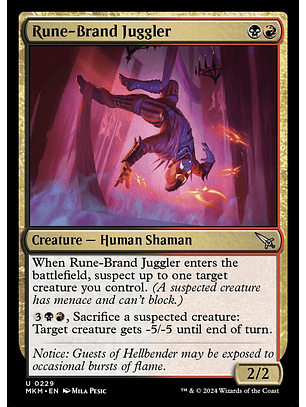 Rune-Brand Juggler - MKM - U 
