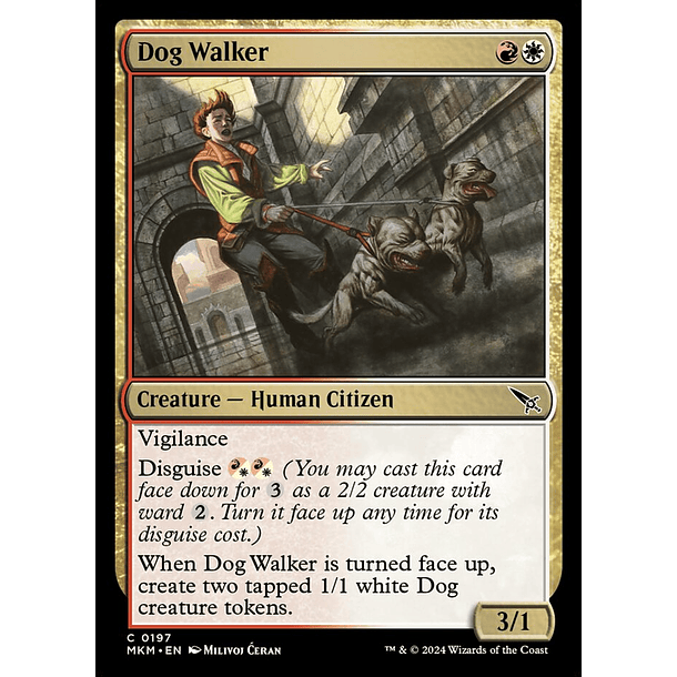 Dog Walker - MKM  - C 