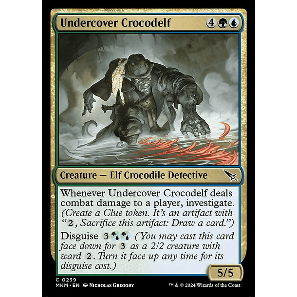 Undercover Crocodelf - MKM - C 