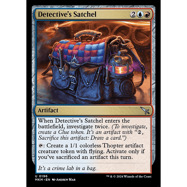 Detective's Satchel - MKM - U 