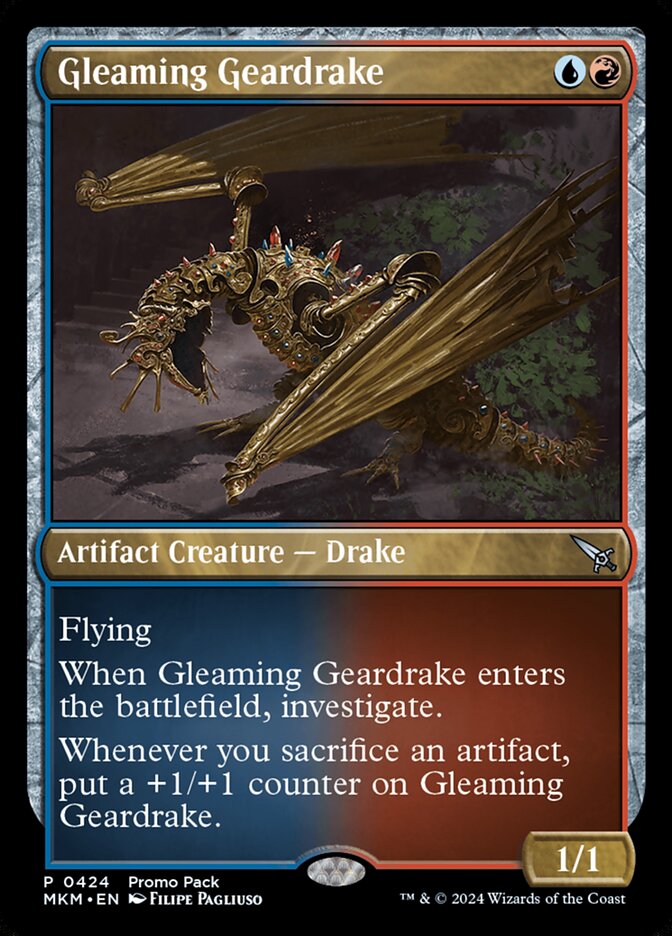 Gleaming Geardrake - MKM - U 3